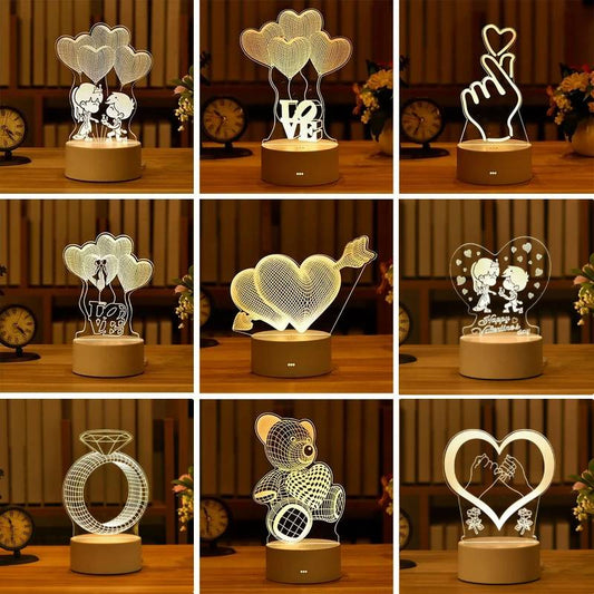 3D Acrylic Led Lamp/Night Light