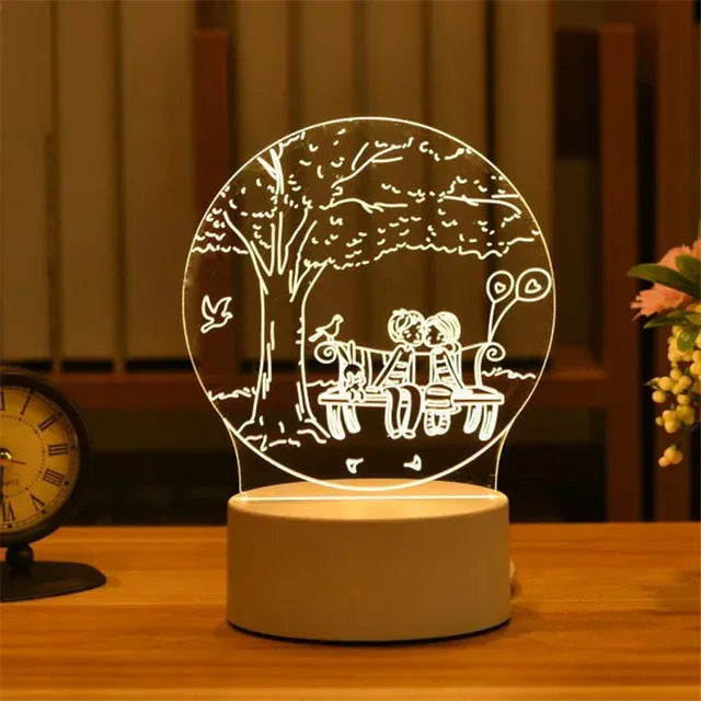 3D Acrylic Led Lamp/Night Light