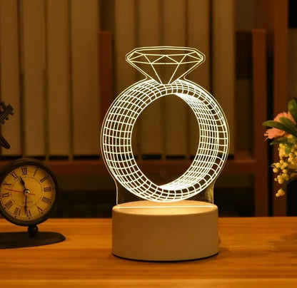 3D Acrylic Led Lamp/Night Light