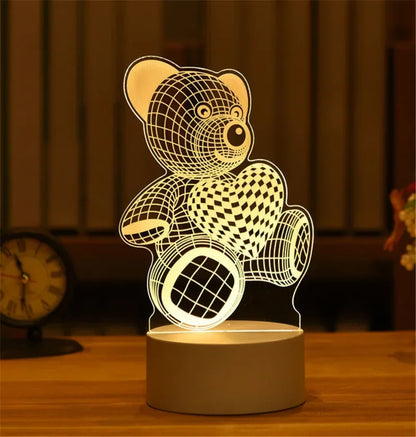 3D Acrylic Led Lamp/Night Light